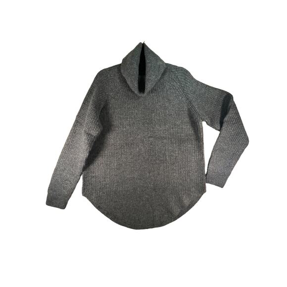 Kuhl Women's Cowineck Pullover Comfy Warm Chunky Turtleneck Gray Sweater, Size L - Picture 1 of 11